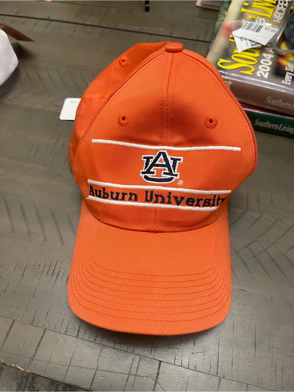 The Game Auburn University Orange Kids Cap with Embroidered AU